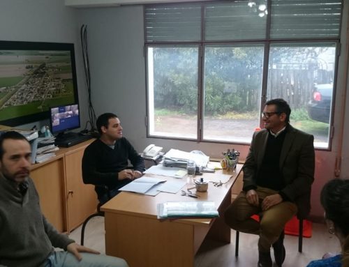 Bertoglio visitó la Comuna de Uranga