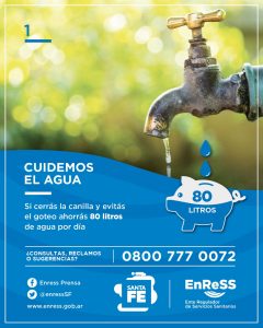 Cuidemos El AGUA -Canilla