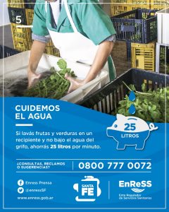 Cuidemos El AGUA - Verduras