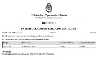 Registro ARN