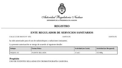 Registro ARN