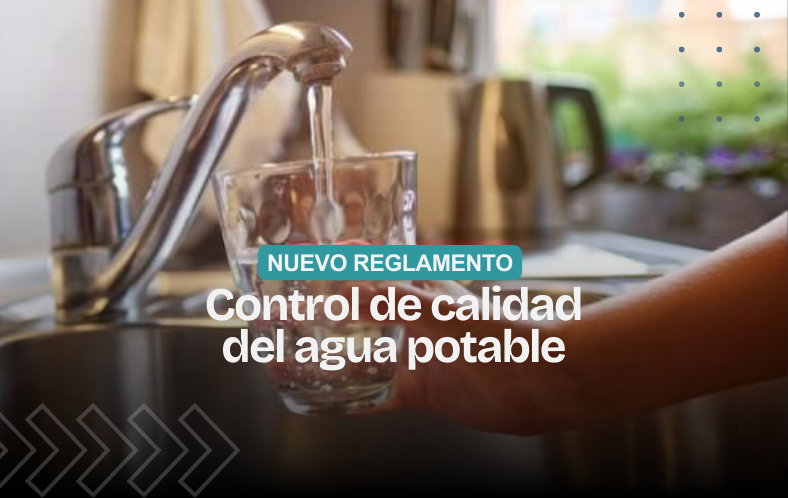 Cambios en el control del agua